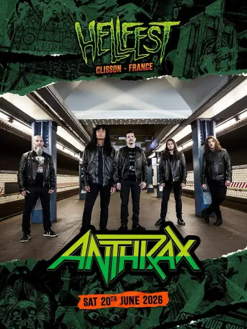 Постер к фильму "Anthrax - Hellfest 2026" #939635