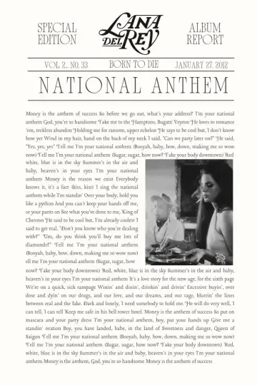 Постер к фильму "National Anthem" #1567985