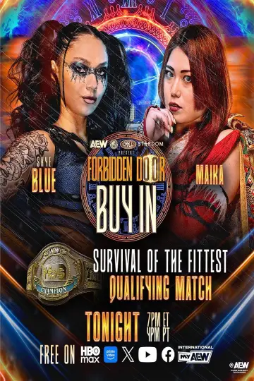 Постер к фильму "AEW x NJPW x CMLL x Stardom Present Forbidden Door 2026: Buy-In" #955526