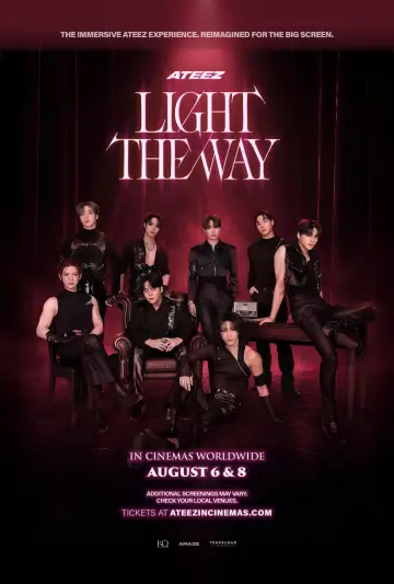 ATEEZ: LIGHT THE WAY IN CINEMAS постер