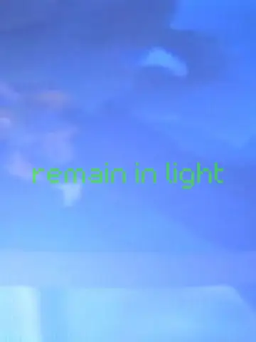 Постер к фильму "remain in light" #958214