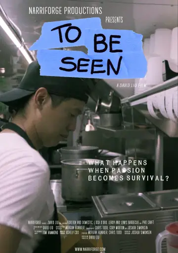 Постер к фильму "To Be Seen" #957112