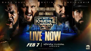 BKFC Knucklemania VI постер