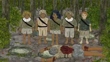 Задник к фильму "Five Orphans" #1575164