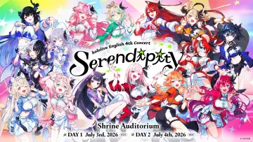 Задник к фильму "hololive English 4th Concert - Serendipity - Day 1" #957555