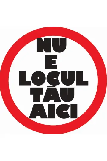 Постер к фильму "Nu e locul tau aici" #977853