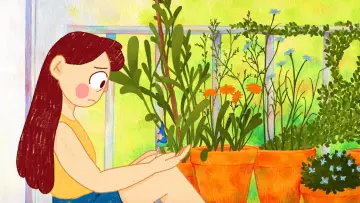 Задник к фильму "Vilain jardin" #1577923