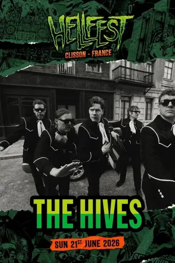 The Hives - Hellfest 2026 постер