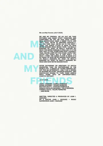 Постер к фильму "Me and My Friends" #1144390