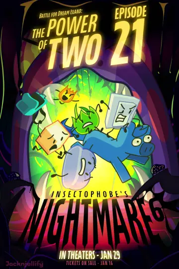 BFDI:TPOT 21: Insectophobe's Nightmare 6 постер