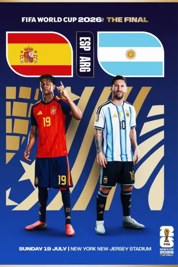 FIFA World Cup 2026 Finals - Spain Vs. Argentina постер