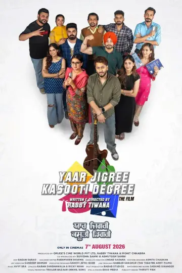 Постер к фильму "Yaar Jigree Kasooti Degree" #1192062