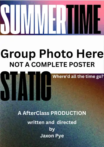 Постер к фильму "Summertime Static" #1172211