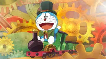 Задник к фильму "映画ドラえもん のび太の蒸気時間車" #1174898