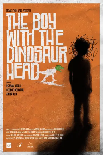 The Boy with the Dinosaur Head постер
