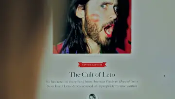 Задник к фильму "Jared Leto: Hollywood