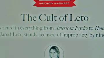 Задник к фильму "Jared Leto: Hollywood