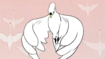 Задник к фильму "Le Cygne et l