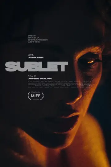 Sublet постер