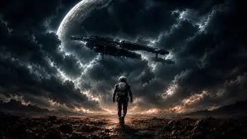 Задник к фильму "Exiles of Earth" #1772781