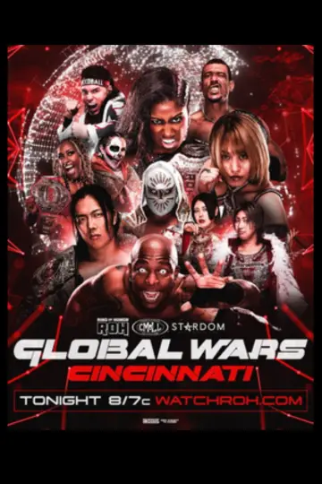 ROH Global Wars - Cincinatti постер