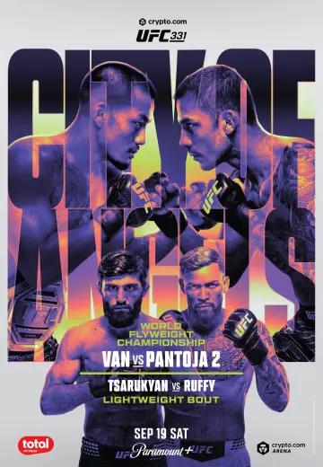 UFC 331: Van vs. Pantoja 2 постер