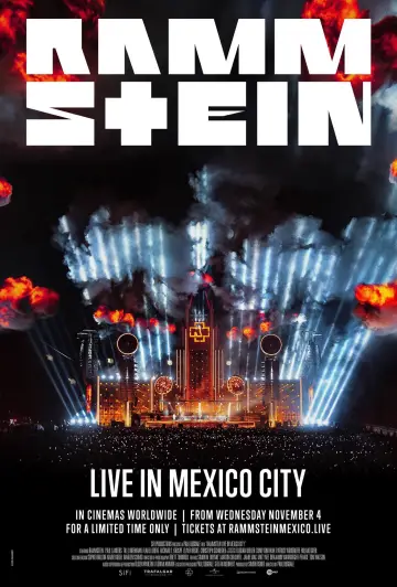 Rammstein - Live in Mexico City постер