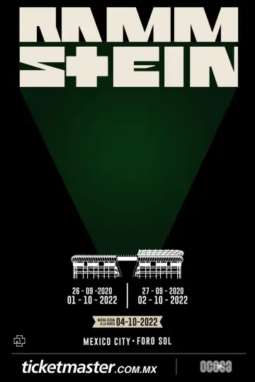 Постер к фильму "Rammstein - Live in Mexico City" #1640683
