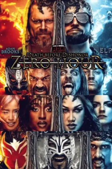 ROH Death Before Dishonor Zero Hour постер