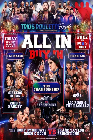 AEW All In 2026: London - Buy In постер