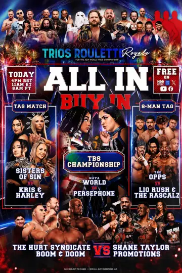 Постер к фильму "AEW All In 2026: London - Buy In" #1616162