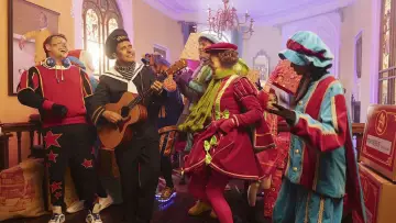 Задник к фильму "De grote Sinterklaasfilm en de vliegende Pieten" #1631765