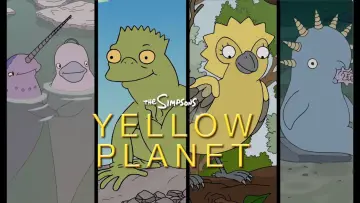 Задник к фильму "The Simpson: Yellow Planet" #1648816