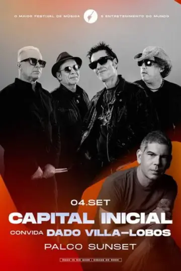 Capital Inicial - Rock in Rio 2026 постер