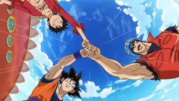 Задник к фильму "ドリコ×ONE PIECE×ドラゴンボールZ 超コラボスペシャル!!" #1048477
