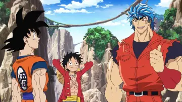 Задник к фильму "ドリコ×ONE PIECE×ドラゴンボールZ 超コラボスペシャル!!" #1048478