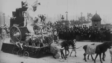 Задник к фильму "Paris, cortège du bœuf gras (char du prince du carnaval)" #974328