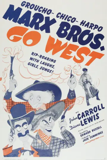 Постер к фильму "Go West" #1111199