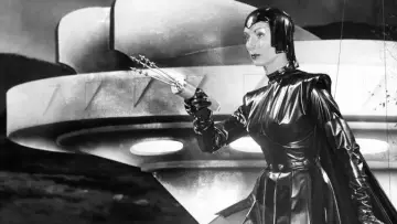 Задник к фильму "Devil Girl from Mars" #1147001