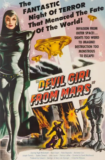 Постер к фильму "Devil Girl from Mars" #1147016