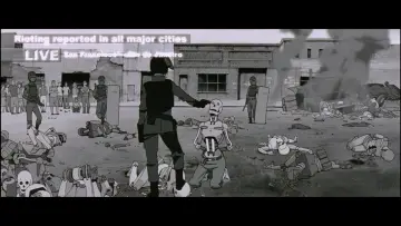 Задник к фильму "Аниматрица: Второе возрождение – Часть 1" #1791897