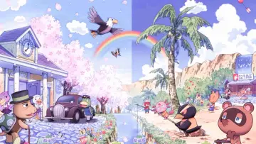Задник к фильму "どうぶつの森" #947638