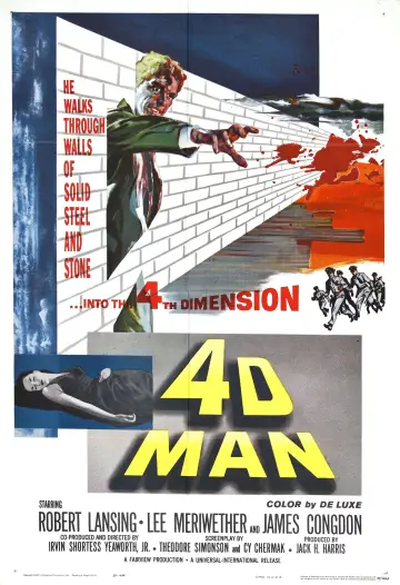 Постер к фильму "4D Man" #1136542