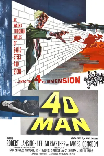 Постер к фильму "4D Man" #1136547