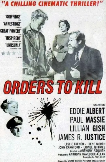 Постер к фильму "Orders to Kill" #1036774