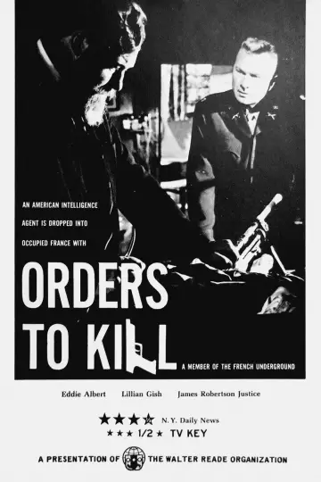 Постер к фильму "Orders to Kill" #1036776