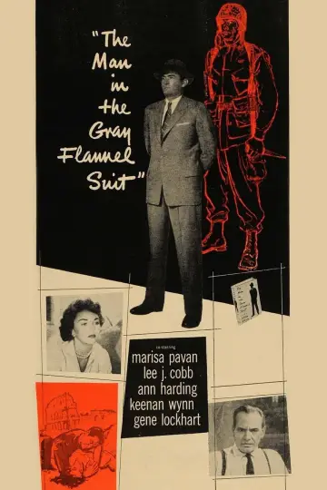 Постер к фильму "The Man in the Gray Flannel Suit" #1571848