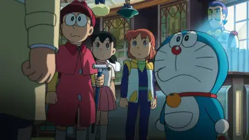 Задник к фильму "映画ドラえもん のび太のひみつ道具博物館" #354359