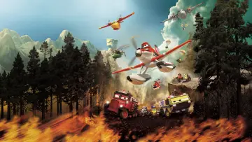 Задник к фильму "Самолёты: Огонь и вода" #971877