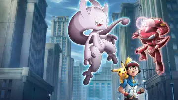 Задник к фильму "劇場版ポケットモンスター ベストウイッシュ 神速のゲノセクト ミュウツー覚醒" #344906